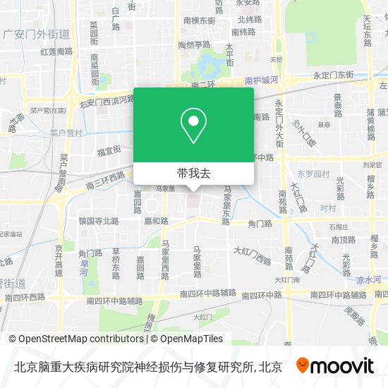 北京脑重大疾病研究院神经损伤与修复研究所地图
