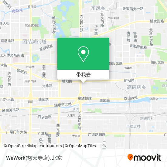 WeWork(慈云寺店)地图