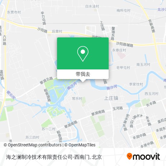海之澜制冷技术有限责任公司-西南门地图