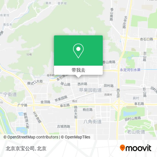 北京京宝公司地图