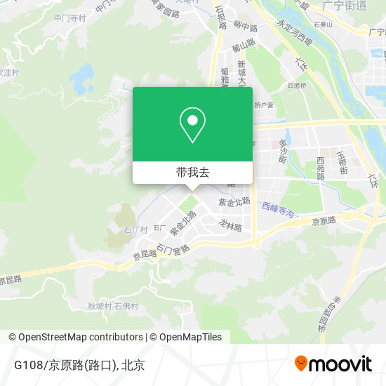 G108/京原路(路口)地图
