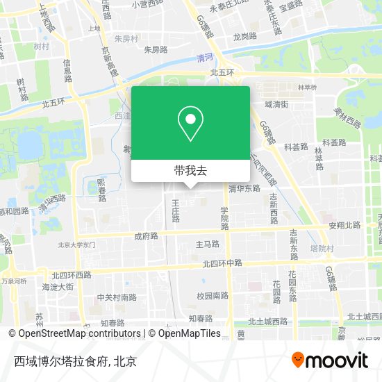 西域博尔塔拉食府地图