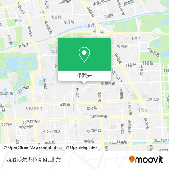 西域博尔塔拉食府地图