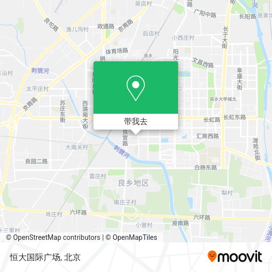 恒大国际广场地图