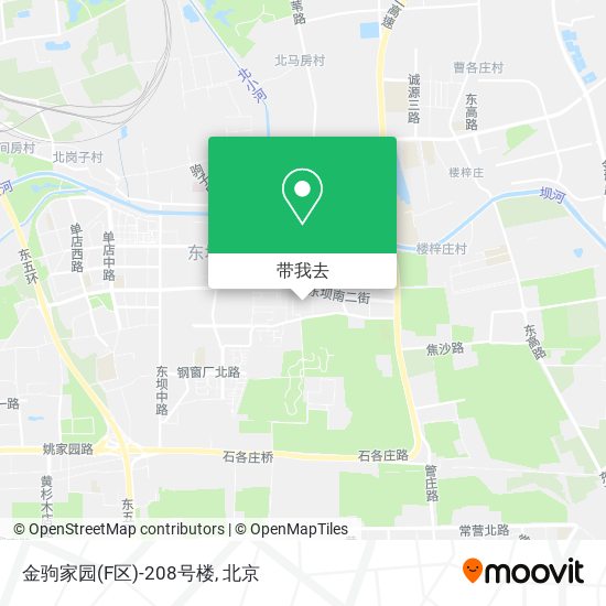 金驹家园(F区)-208号楼地图