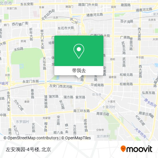 左安漪园-4号楼地图