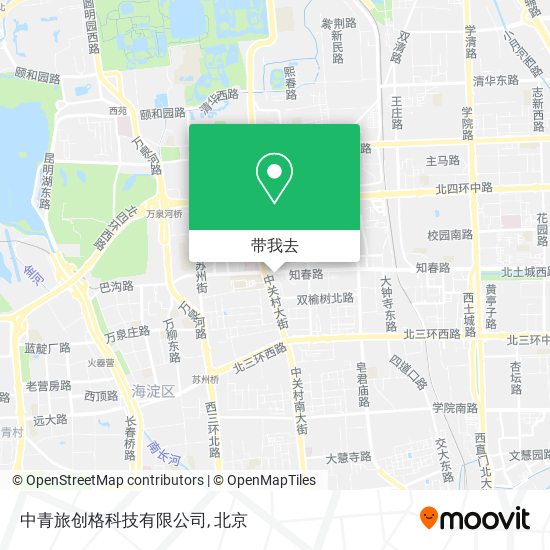中青旅创格科技有限公司地图