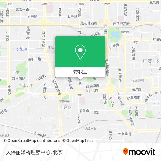 人保丽泽桥理赔中心地图