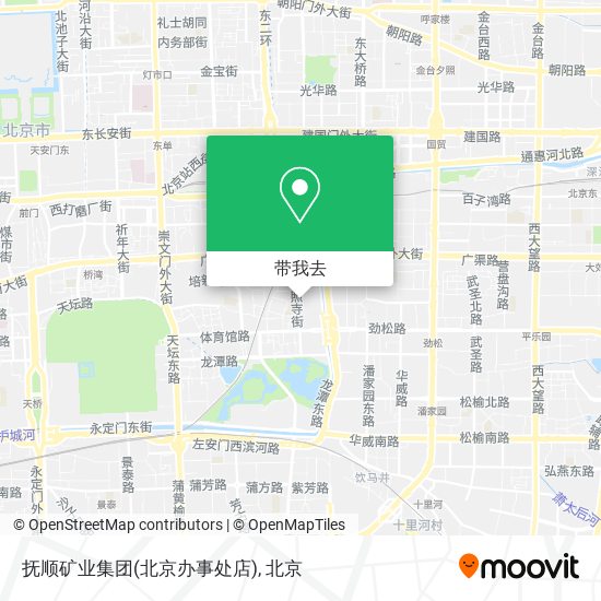 抚顺矿业集团(北京办事处店)地图