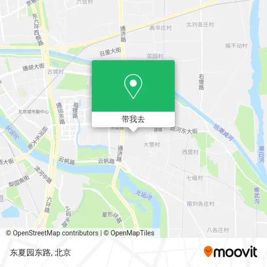 东夏园东路地图