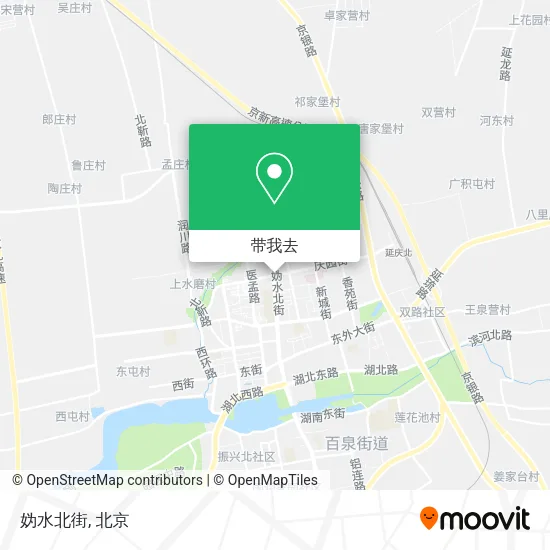 妫水北街地图
