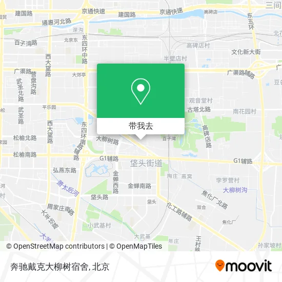奔驰戴克大柳树宿舍地图