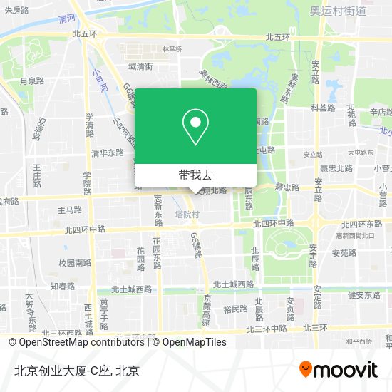 北京创业大厦-C座地图