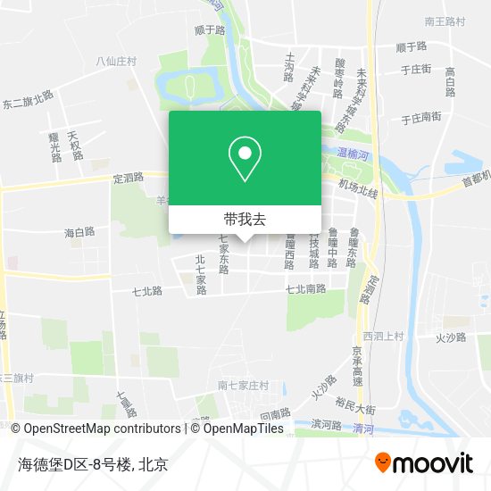 海德堡D区-8号楼地图
