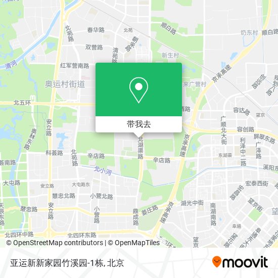 亚运新新家园竹溪园-1栋地图