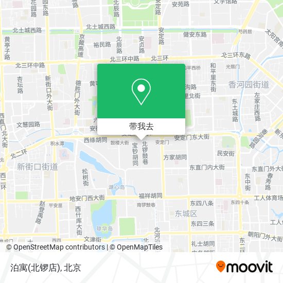 泊寓(北锣店)地图