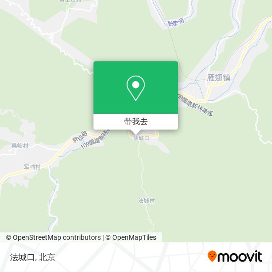 法城口地图