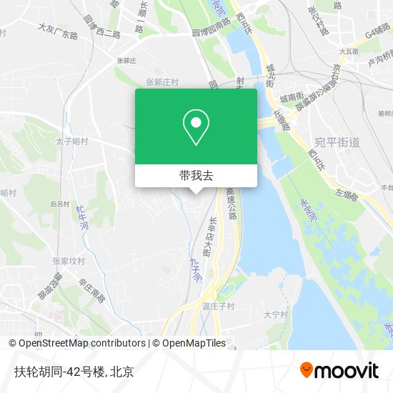 扶轮胡同-42号楼地图