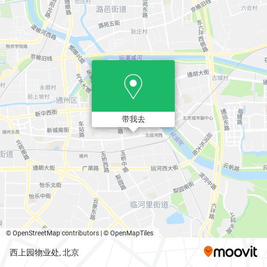 西上园物业处地图