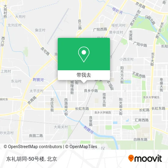 东礼胡同-50号楼地图