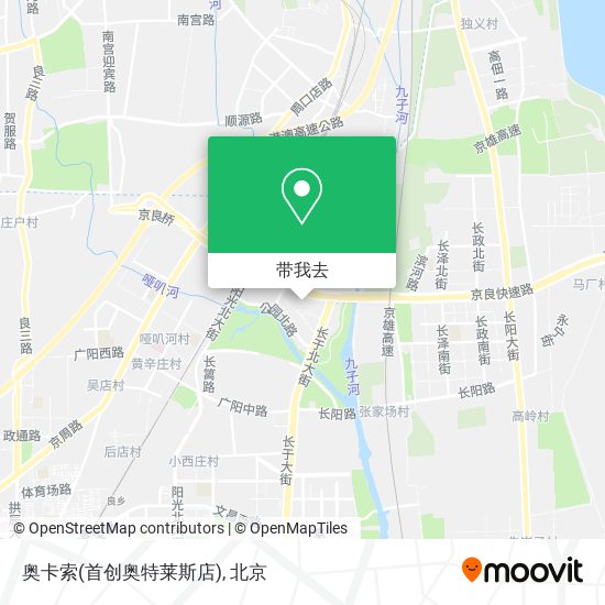 奥卡索(首创奥特莱斯店)地图