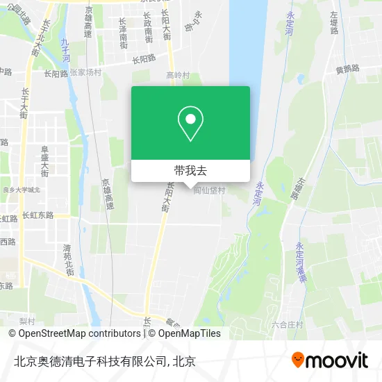 北京奥德清电子科技有限公司地图