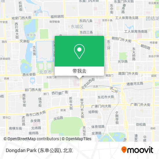 Dongdan Park (东单公园)地图