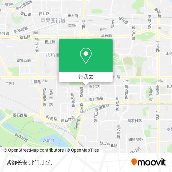 紫御长安-北门地图