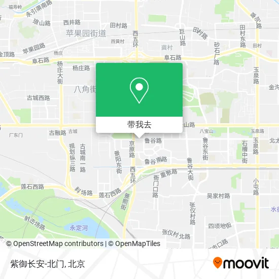 紫御长安-北门地图