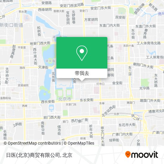日医(北京)商贸有限公司地图