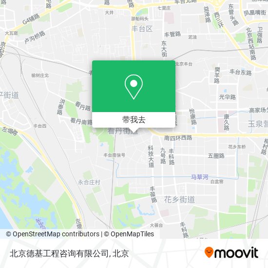 北京德基工程咨询有限公司地图