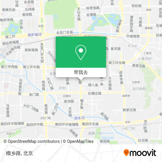 榴乡路地图
