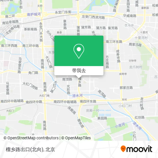 榴乡路出口(北向)地图