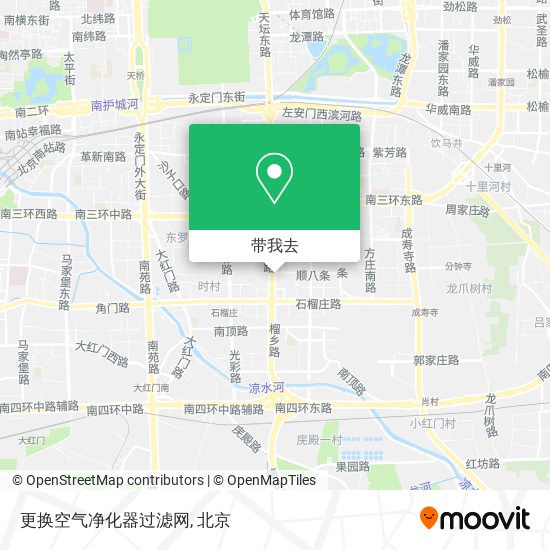更换空气净化器过滤网地图