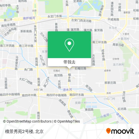 榴景秀苑2号楼地图