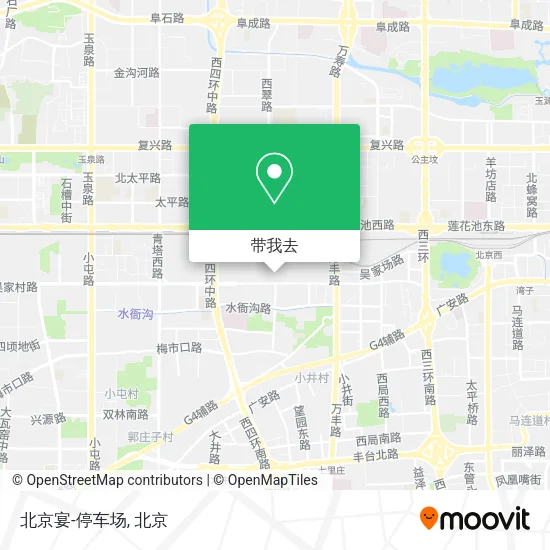 北京宴-停车场地图
