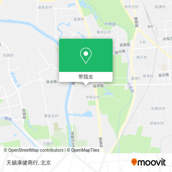 天赐康健商行地图