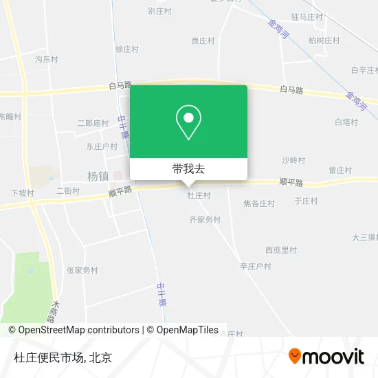 杜庄便民市场地图