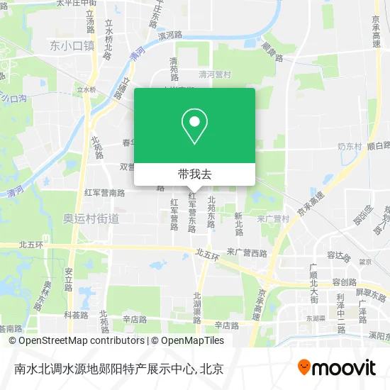 南水北调水源地郧阳特产展示中心地图