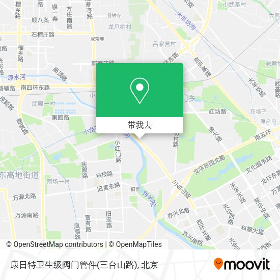 康日特卫生级阀门管件(三台山路)地图