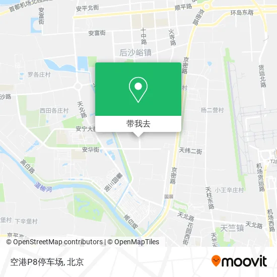 空港P8停车场地图