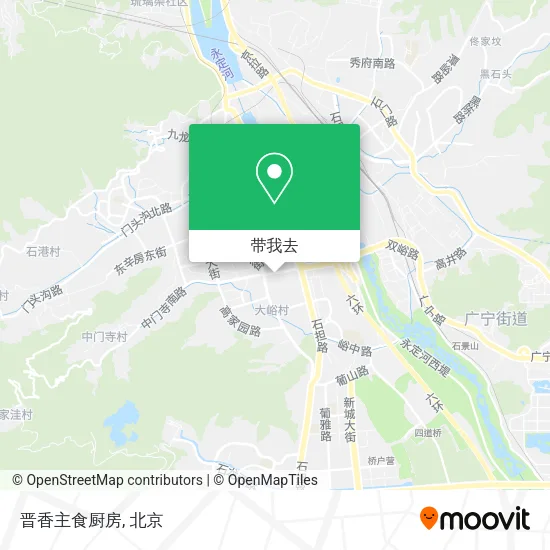 晋香主食厨房地图