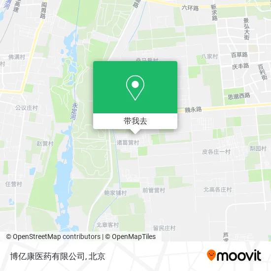 博亿康医药有限公司地图