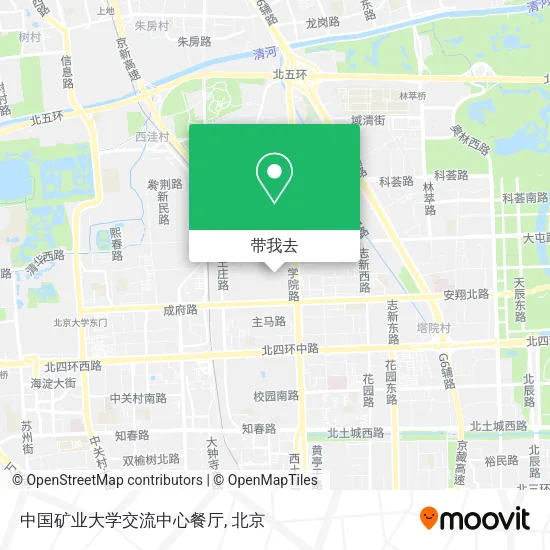 中国矿业大学交流中心餐厅地图