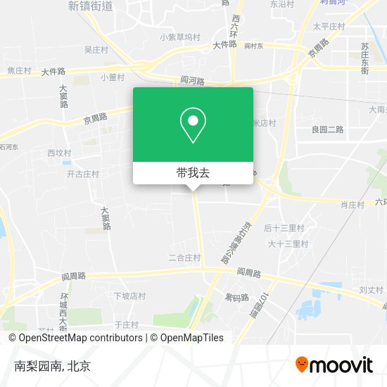 南梨园南地图