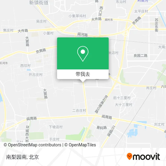 南梨园南地图