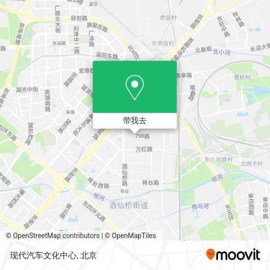 现代汽车文化中心地图