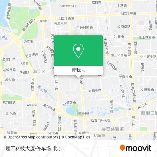 理工科技大厦-停车场地图