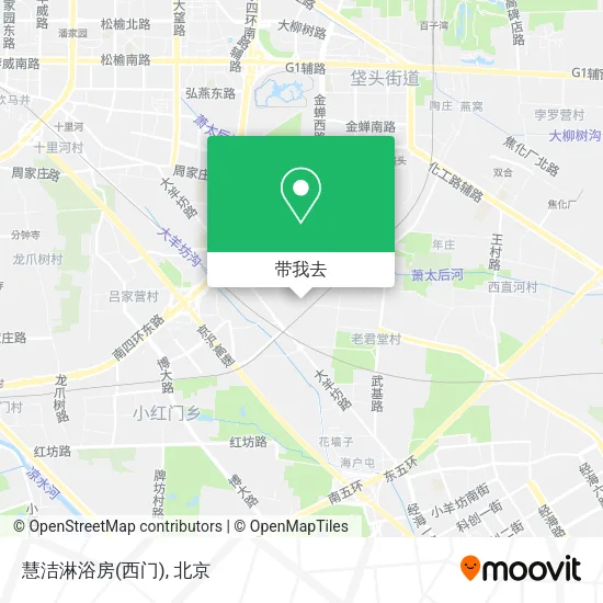 慧洁淋浴房(西门)地图