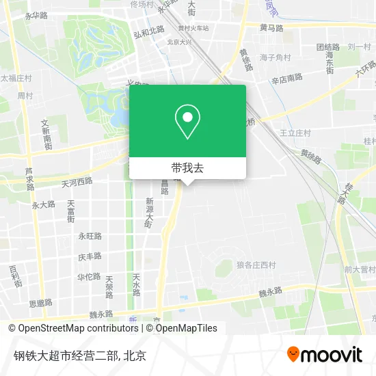 钢铁大超市经营二部地图